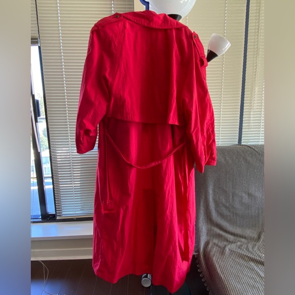 Dash pink vintage long coat size L / 12 - Picture 2 of 8